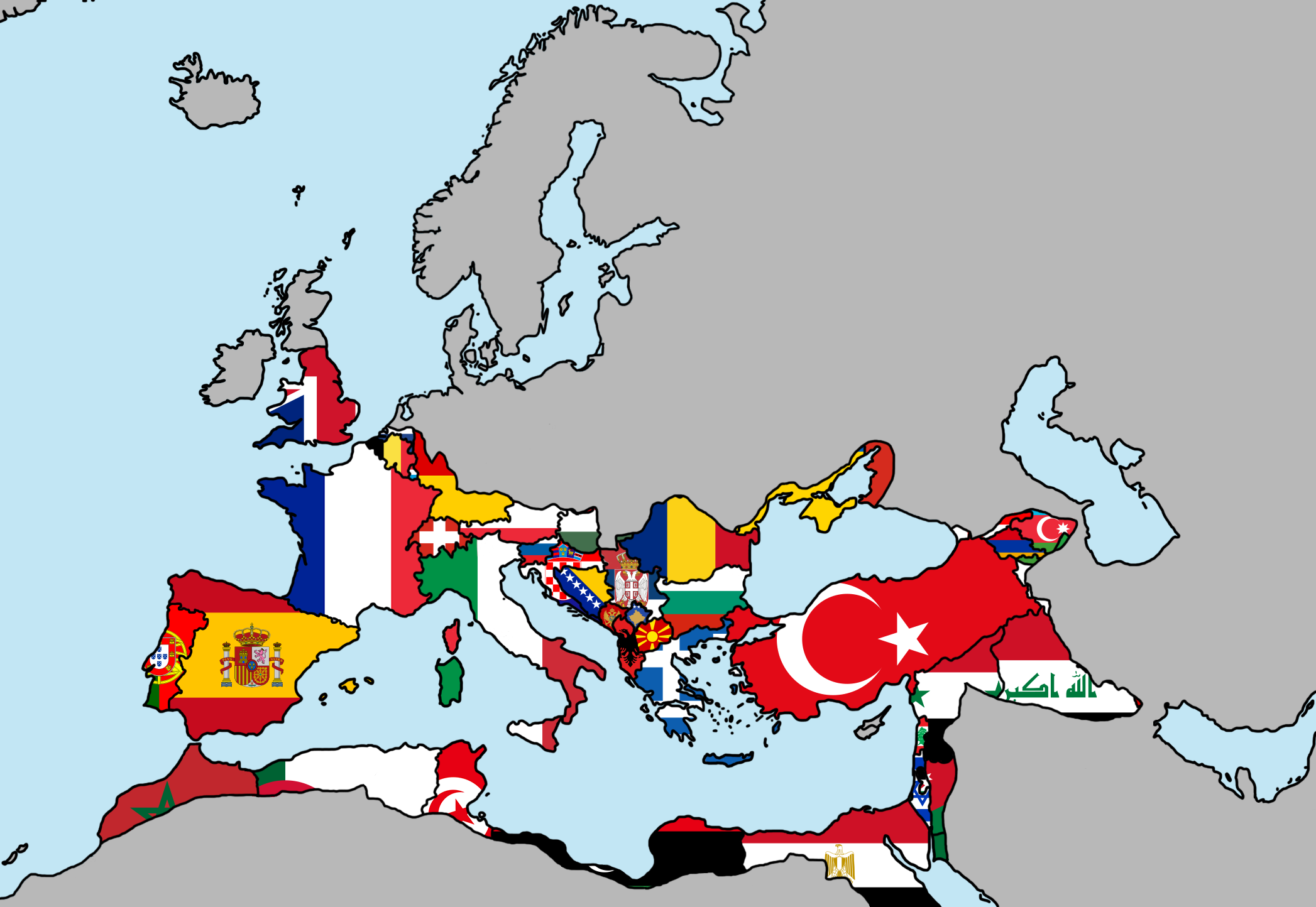 Map Of The Roman Empire With Modern Overlay By Universallyidiotic On