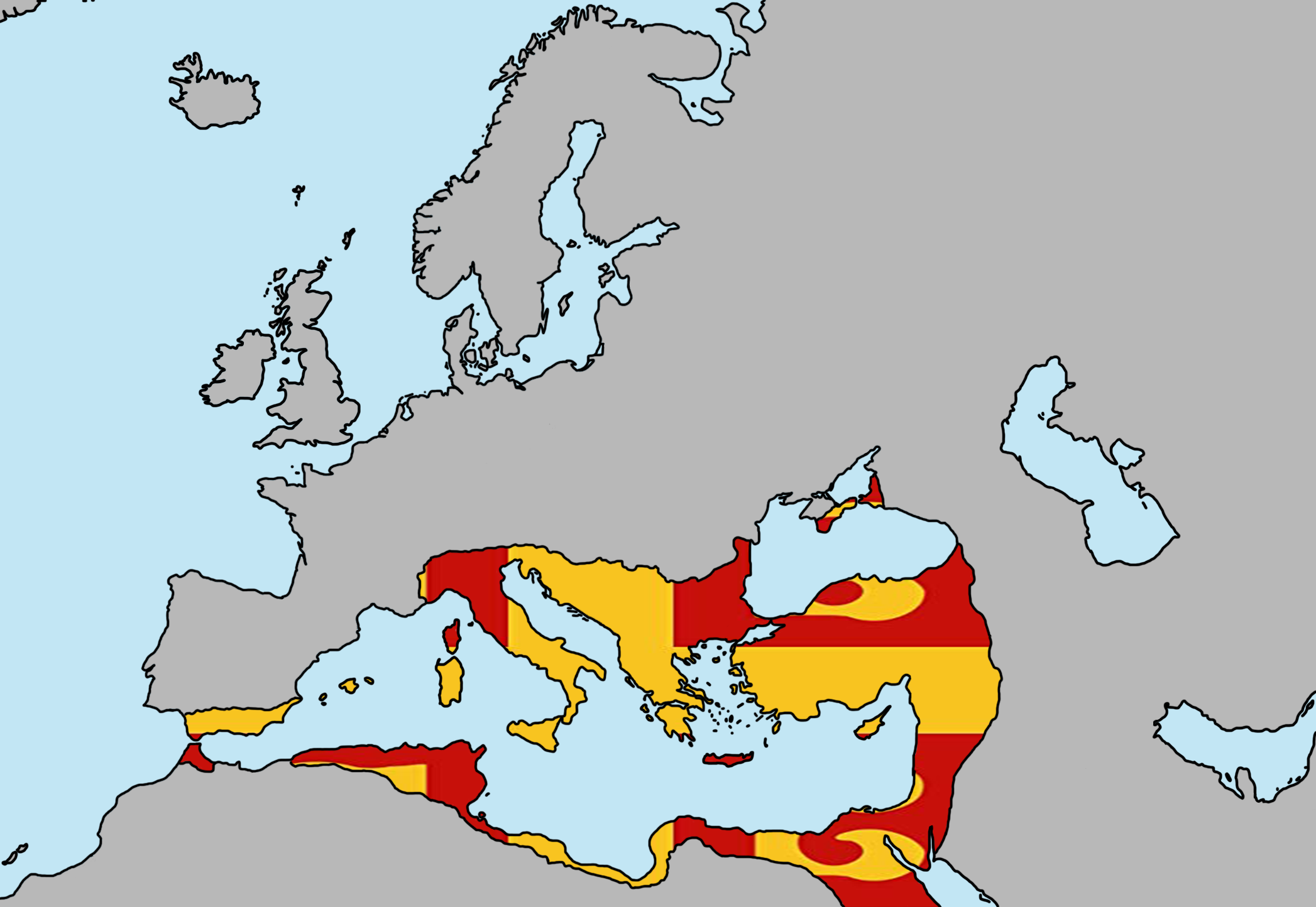 Map Of The Byzantine Empire At Greatest Extent By Universallyidiotic On Deviantart Map Of The Byzantine Empire At Greatest Extent By Universallyidiotic On Deviantart