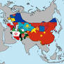 Peak Mongol Empire, Modern Borders, No Overlay