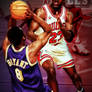 Kobe Bryant and Micheal Jordan iphone wallpaper