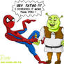 Shrek vs Spiderman