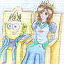 Queen Spongfifi and King Spongebob