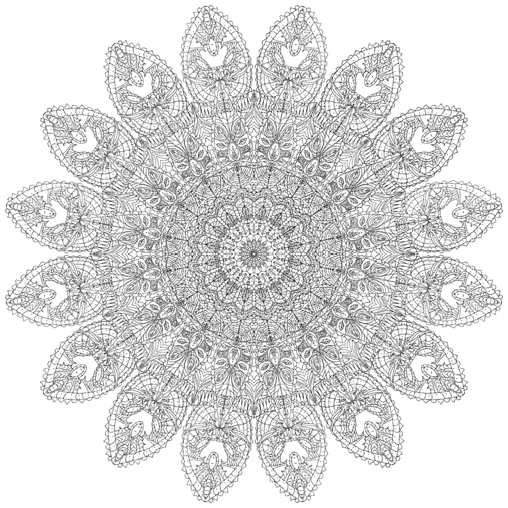 Colouring Book 5/?: Intricate Pattern