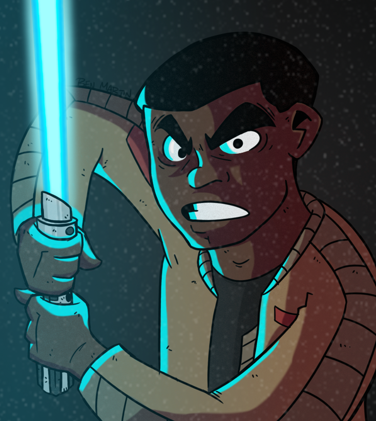 Star Wars Finn By TotalBenArt On DeviantArt star-wars-finn-by-totalbenart-on-deviantart