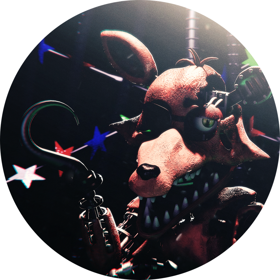 Withered Foxy PFP by VeilRay on DeviantArt