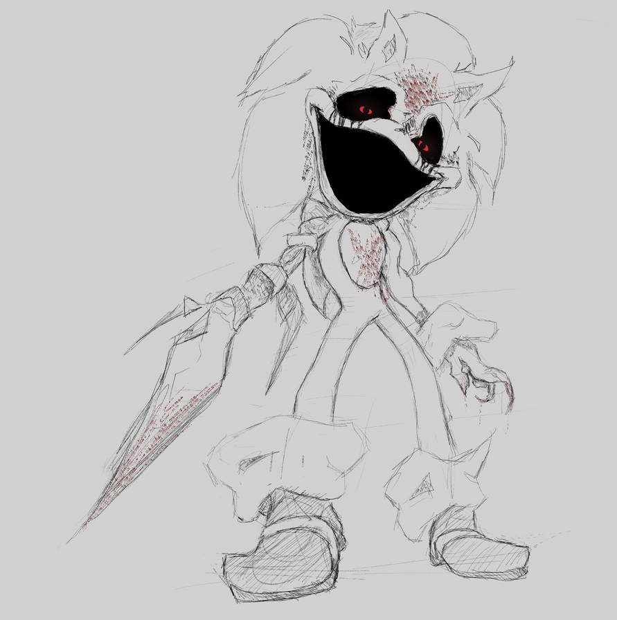 Kolossos sketch || Sonic: The Disaster by VeilRay on DeviantArt