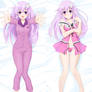 Dakimakura Commission: habbellone (Nepgear)