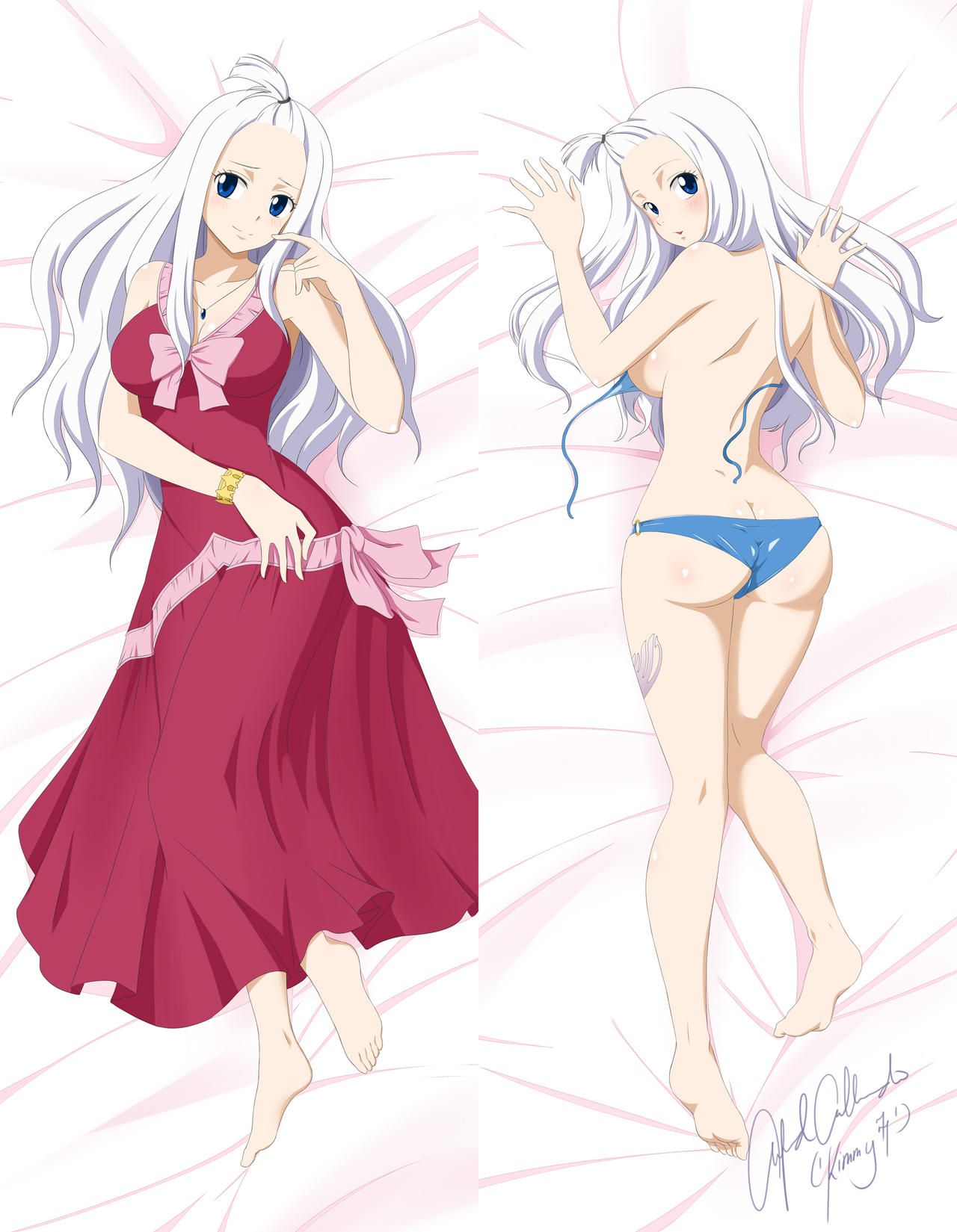 Dakimakura Commission: HalfBreed7387 (Mirajane)