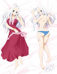 Dakimakura Commission: HalfBreed7387 (Mirajane) by kimmy77