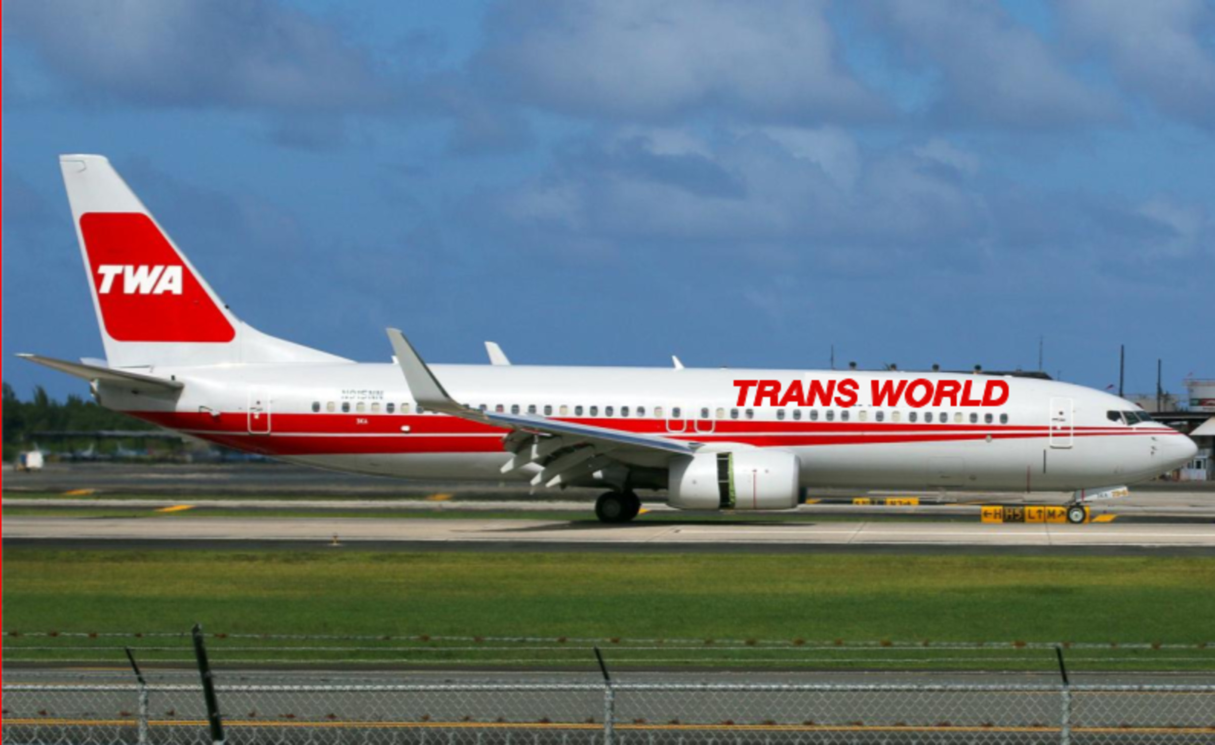 Trans World Airlines 737-800 (Retro Livery) by fhk667 on DeviantArt