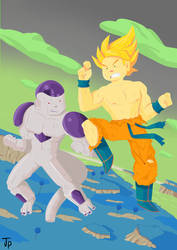 Goku vs Frieza