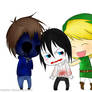 Jack, Ben and Jeff - Chibi version [Remake]