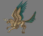 Commission -Hippogryph M Adult by Tigryph