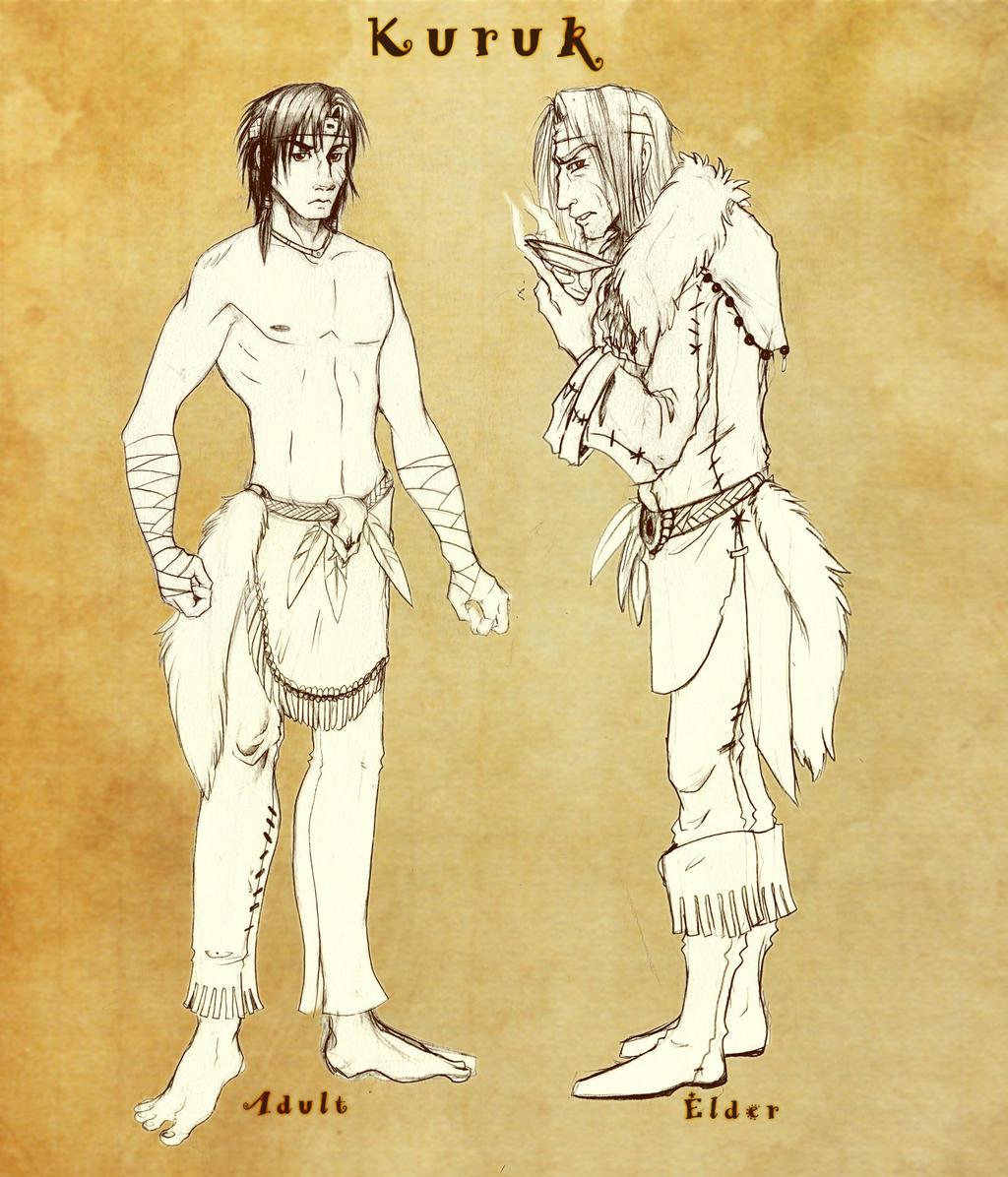 Sketch Concept - Kuruk Adult and Elder