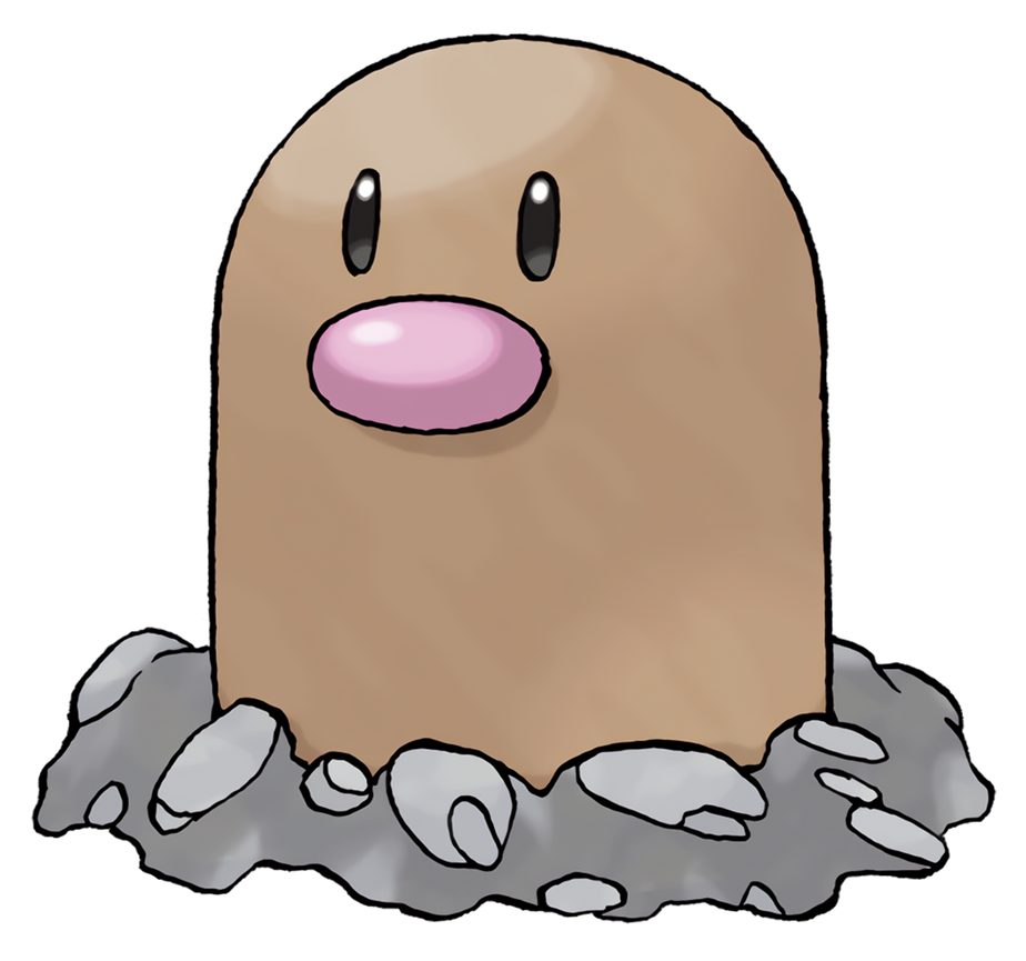 050 Diglett by HILSONITY on DeviantArt
