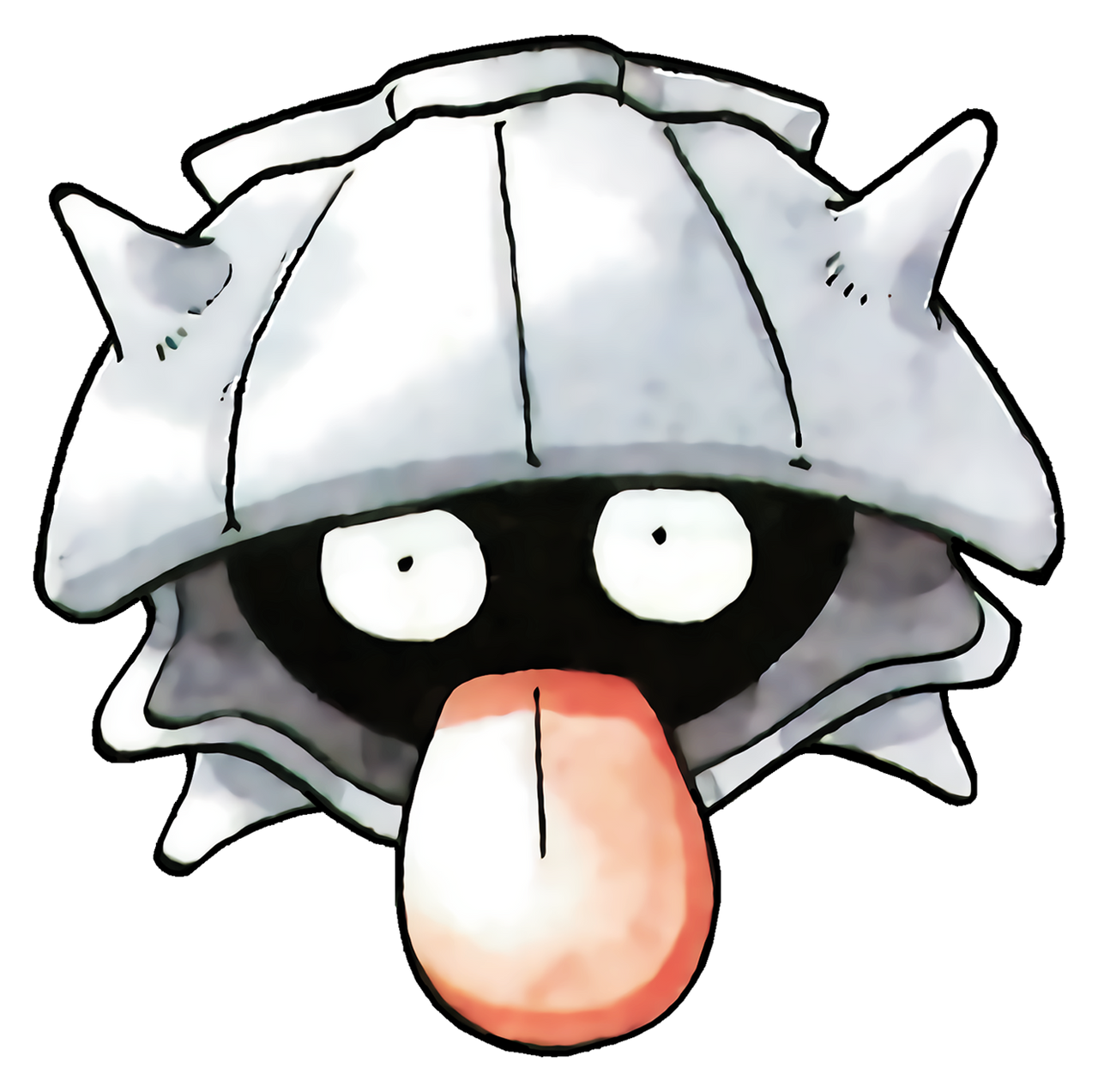 Shellder Face 090 Shellder (RG) by HILSONITY on DeviantArt