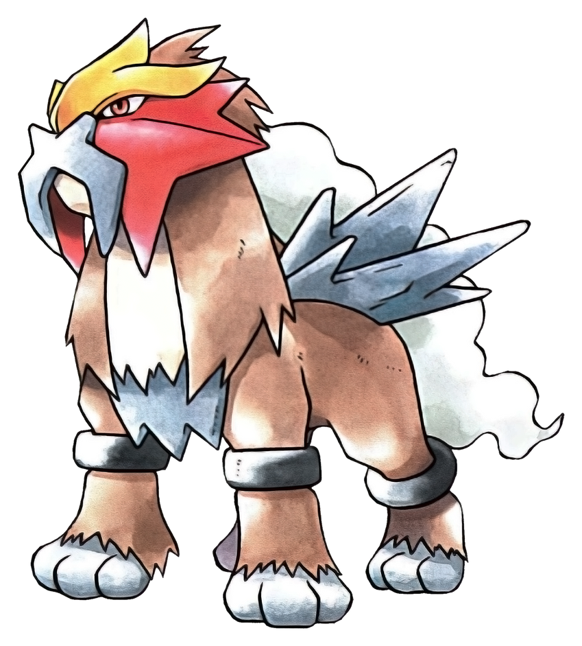Entei Basic 244 Entei (GS) by HILSONITY on DeviantArt