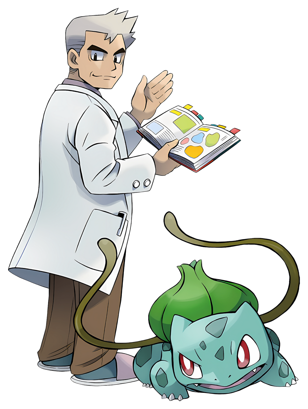 Professor Oak (ARTFX-J) by HILSONITY on DeviantArt