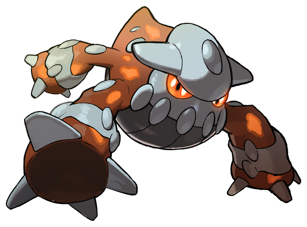 Heatran 485 Heatran Legendary Pokemon Celebration 2 by HILSONITY on DeviantArt