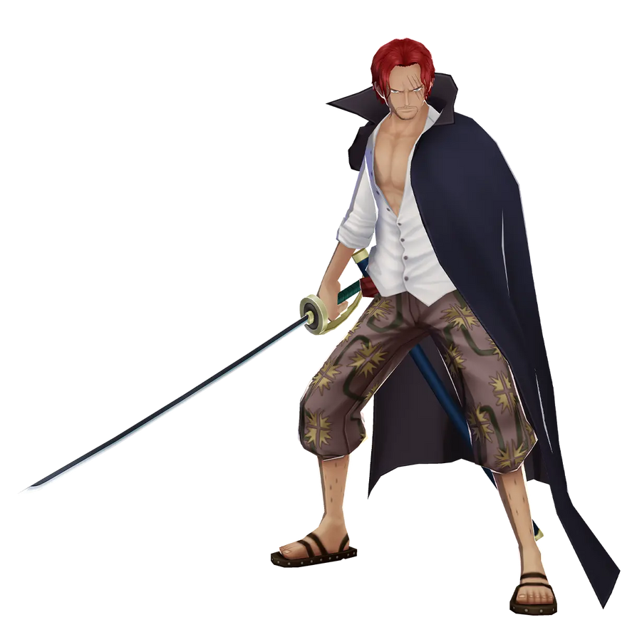 Shanks (3D) by HILSONITY on DeviantArt
