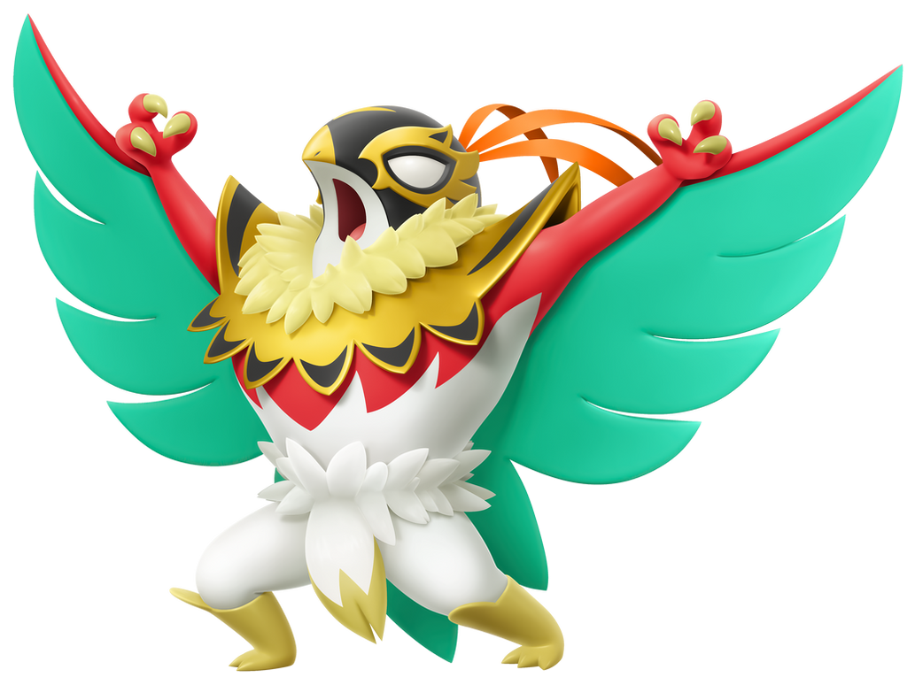 701 Mega Hawlucha by HILSONITY on DeviantArt