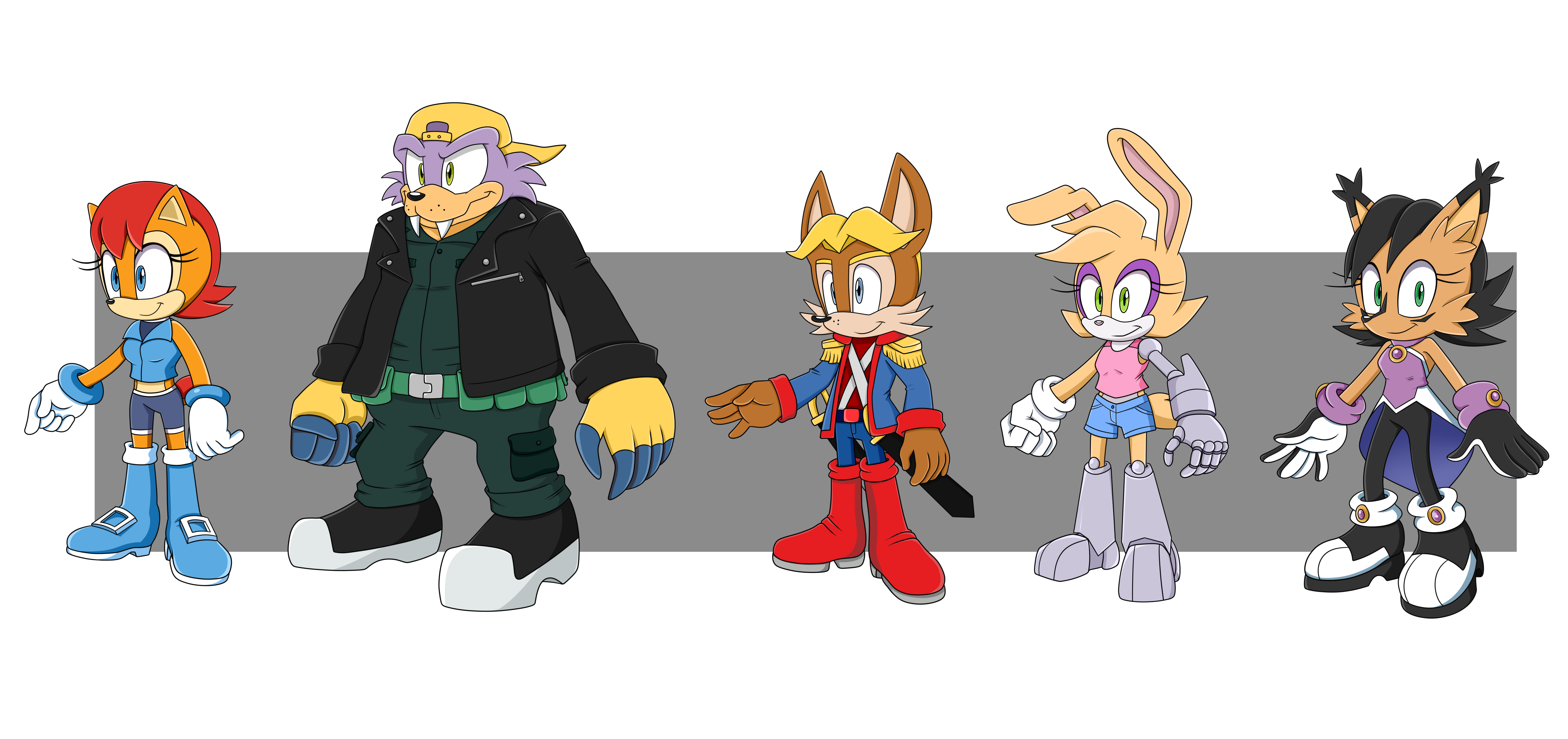 Tales of Sonic: Team Chaotix by WindstarOsprey on DeviantArt