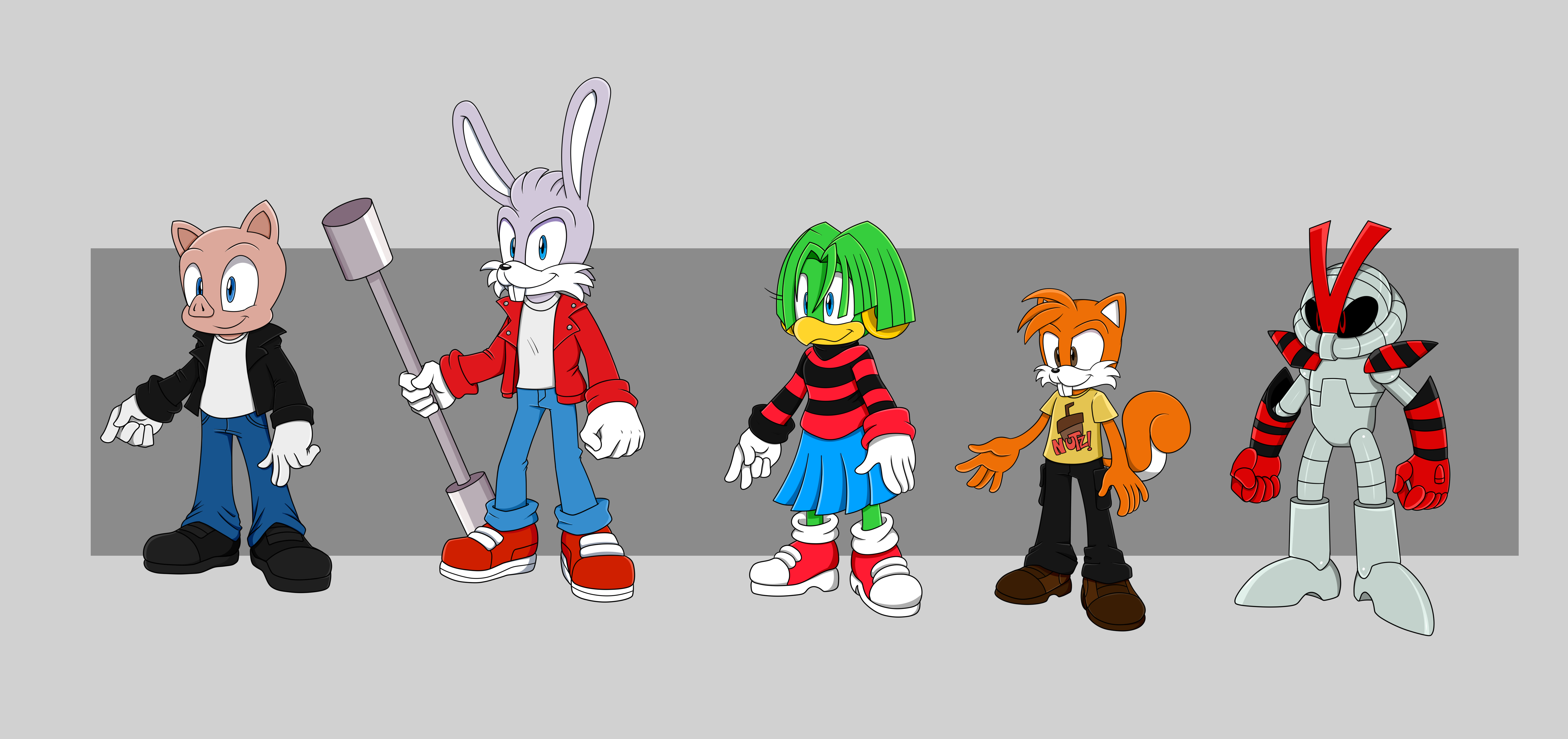 Sonic And Tails In Animatronic World by TazzArtTime on DeviantArt