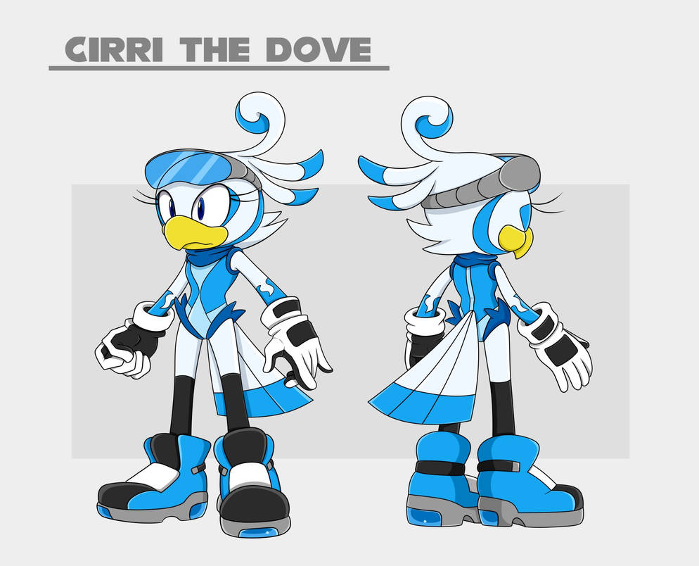 Sonic OC: Cirri the Dove by WindstarOsprey on DeviantArt