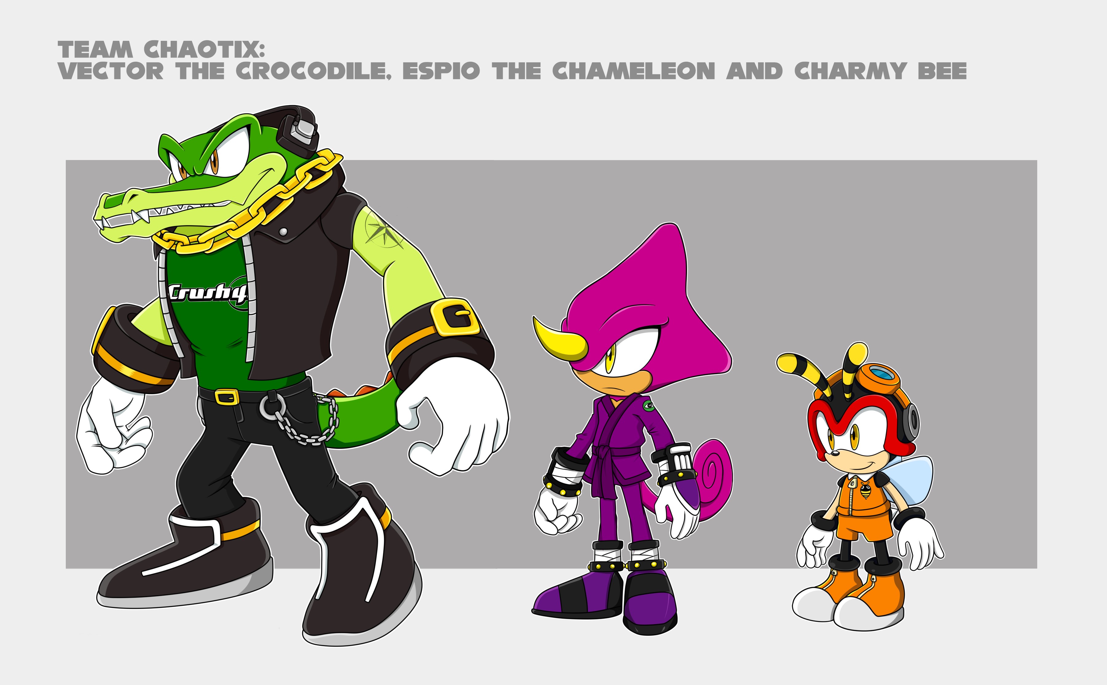 Tales of Sonic: Team Chaotix by WindstarOsprey on DeviantArt
