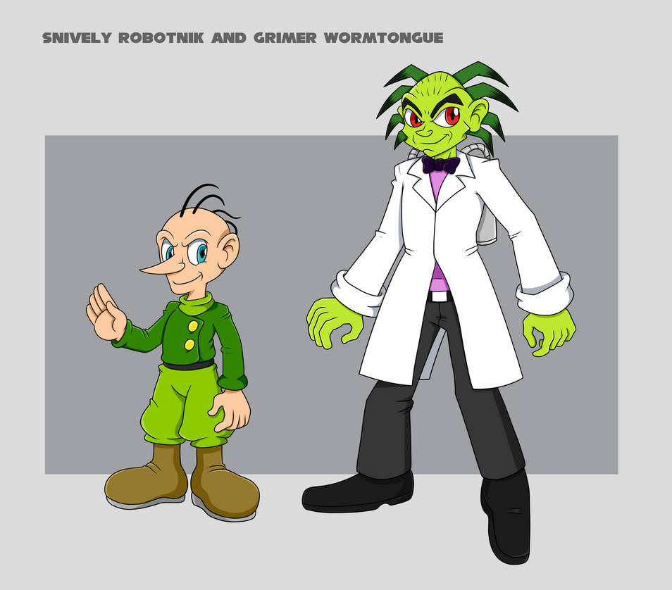 Snively Tales of Sonic: Snively and Grimer by WindstarOsprey on DeviantArt