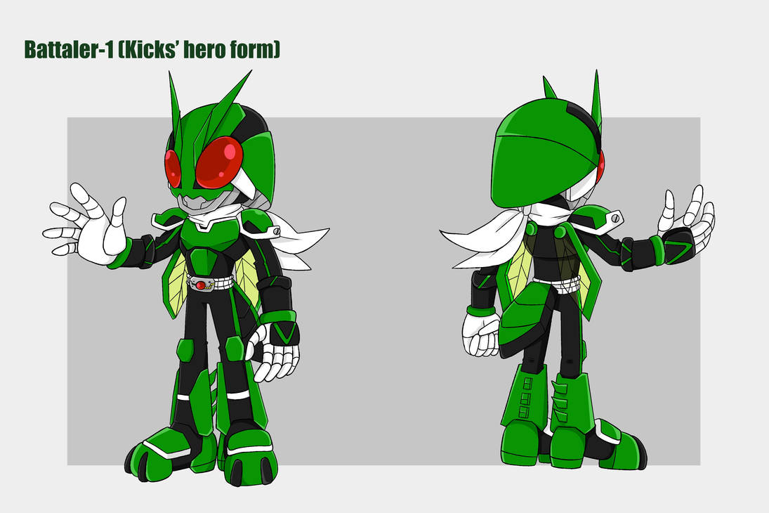 Stc Rider Sonic OC (StC X Kamen Rider): PR Battaler-1 by WindstarOsprey on DeviantArt