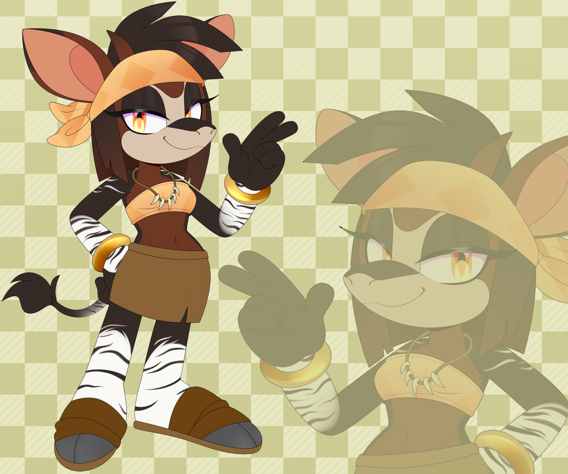 Adopted OC: Clay the Okapi by WindstarOsprey on DeviantArt