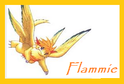 Mana series- Flammie stamp