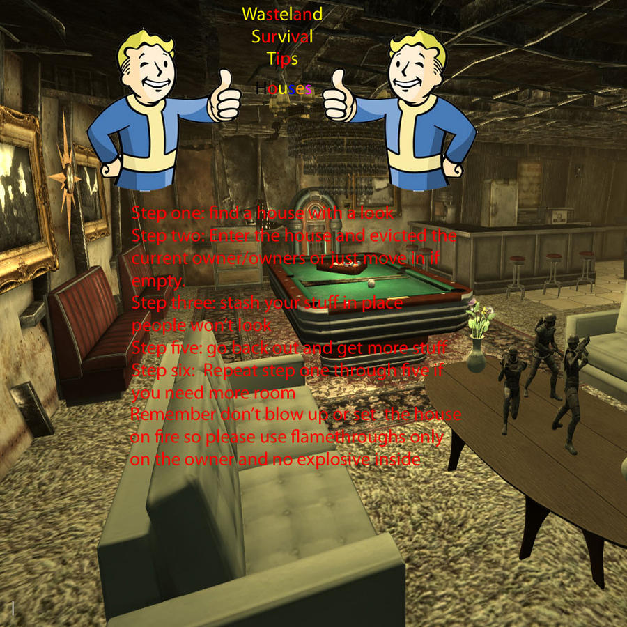 Fallout 3 Tips By Roster777 On DeviantArt