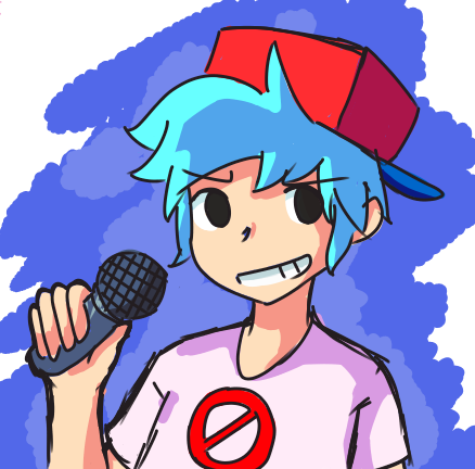 Boyfriend fnf my style doodle by Mejiik on DeviantArt