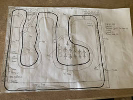 HO Scale Model Railroad Track Plan