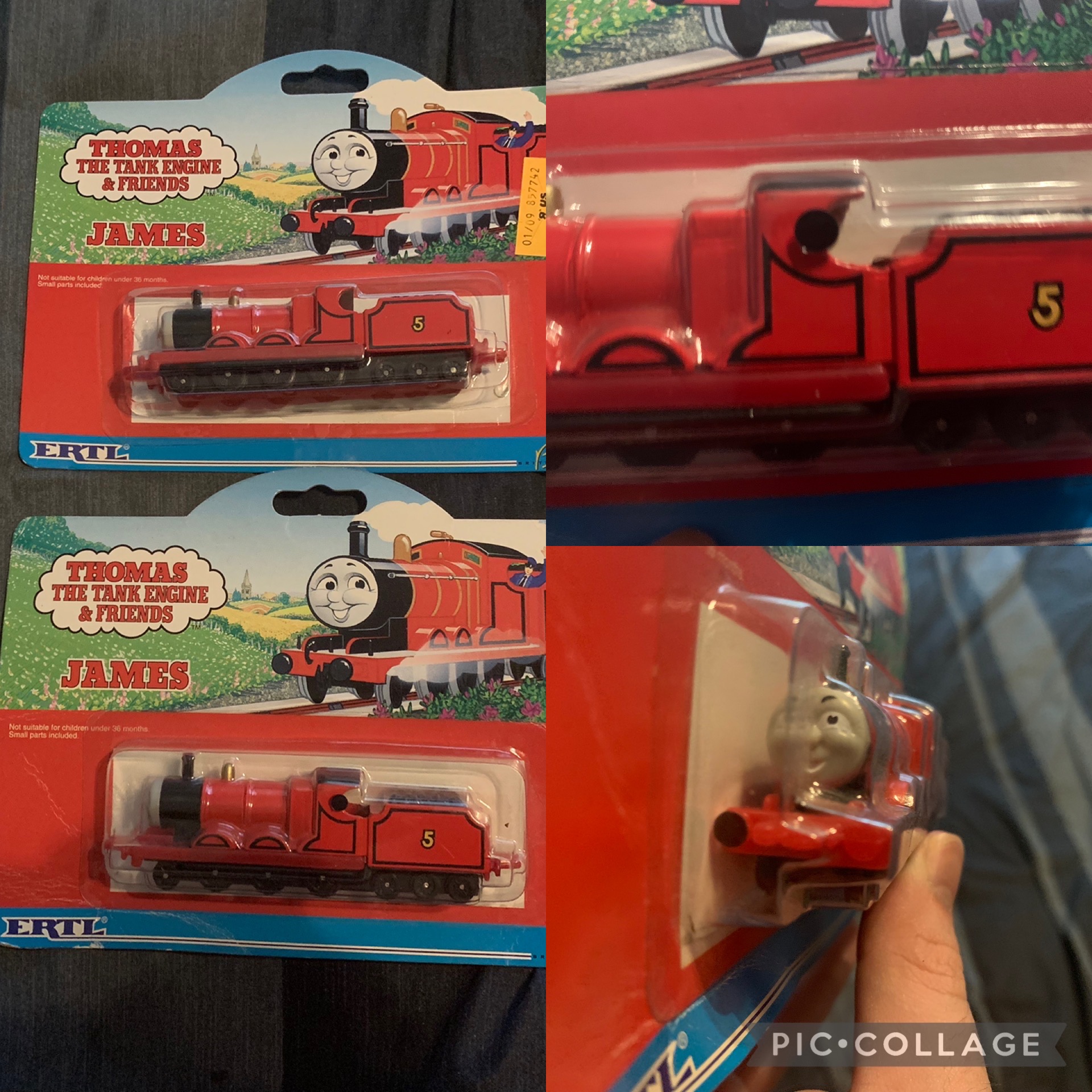 NIB Ertl James Factory Error