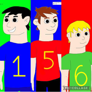 Humanized Thomas, James, and Percy Collage