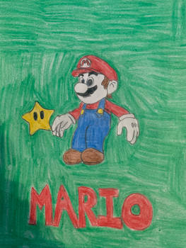 Super Mario Galaxy Trace Drawing