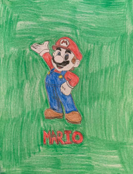 Fortune Street Mario Trace Drawing