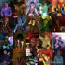 Rock Band 2 Character Collage