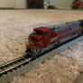Atlas N Scale Santa Fe 527 with Freight Cars