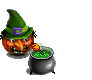 Halloween Pumpkin, Witch 2