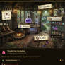 UI Design for The Herbalist Cat's Secret Garden