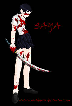 Saya-Blood+