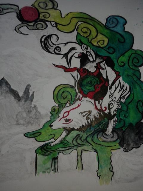 Okami Fanart by SkilDraw on DeviantArt