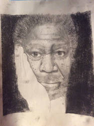 Morgan Freeman Portrait (WIP)