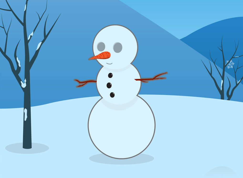 Snowman freebie