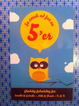 Owl birthday card photo