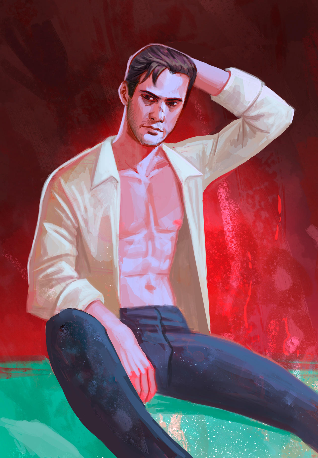 Gavin Reed by Catlait on DeviantArt